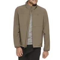 Dockers Mens Water Resistant Lightweight Softshell Jacket