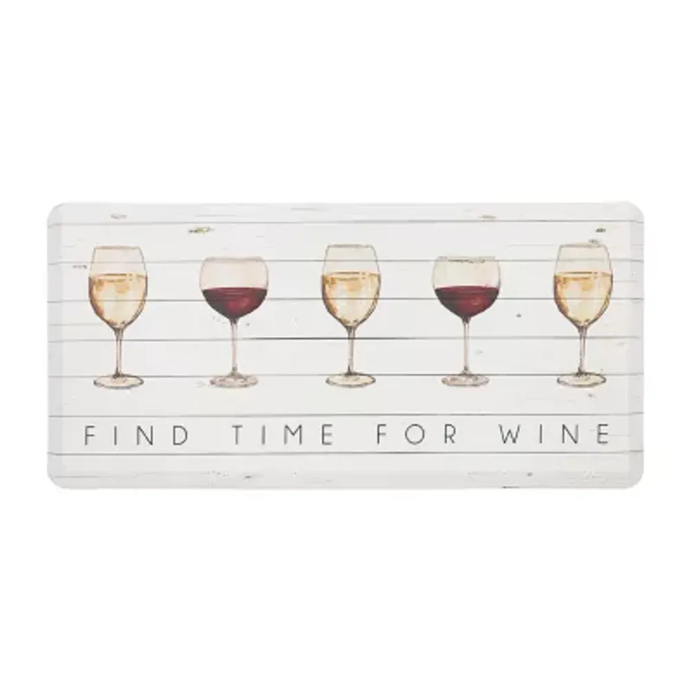 Mohawk Home Dri-Pro Time For Wine Anti-Fatigue 18"x30" Kitchen Mat