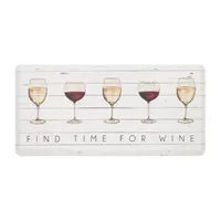 Mohawk Home Dri-Pro Time For Wine Anti-Fatigue 20"x42" Kitchen Mat