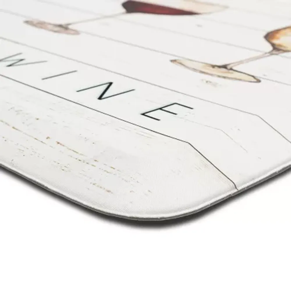 Mohawk Home Dri-Pro Time For Wine Anti-Fatigue 20"x42" Kitchen Mat