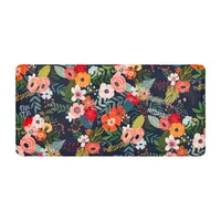 Mohawk Home Dri-Pro Blooming On Blue Anti-Fatigue 18"x30" Kitchen Mat