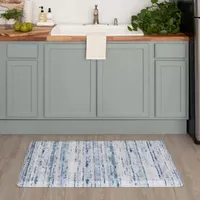 Mohawk Home Dri-Pro Cerulean Anti-Fatigue 18"x30" Kitchen Mat