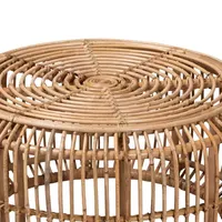 Aliane Rattan Round Coffee Table