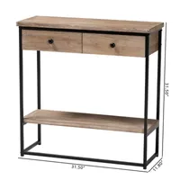 Silas 2-Drawer Console Table