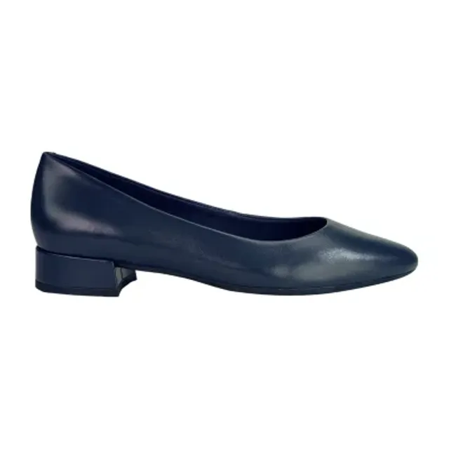 Worthington Womens Zool Pointed Toe Block Heel Pumps - JCPenney