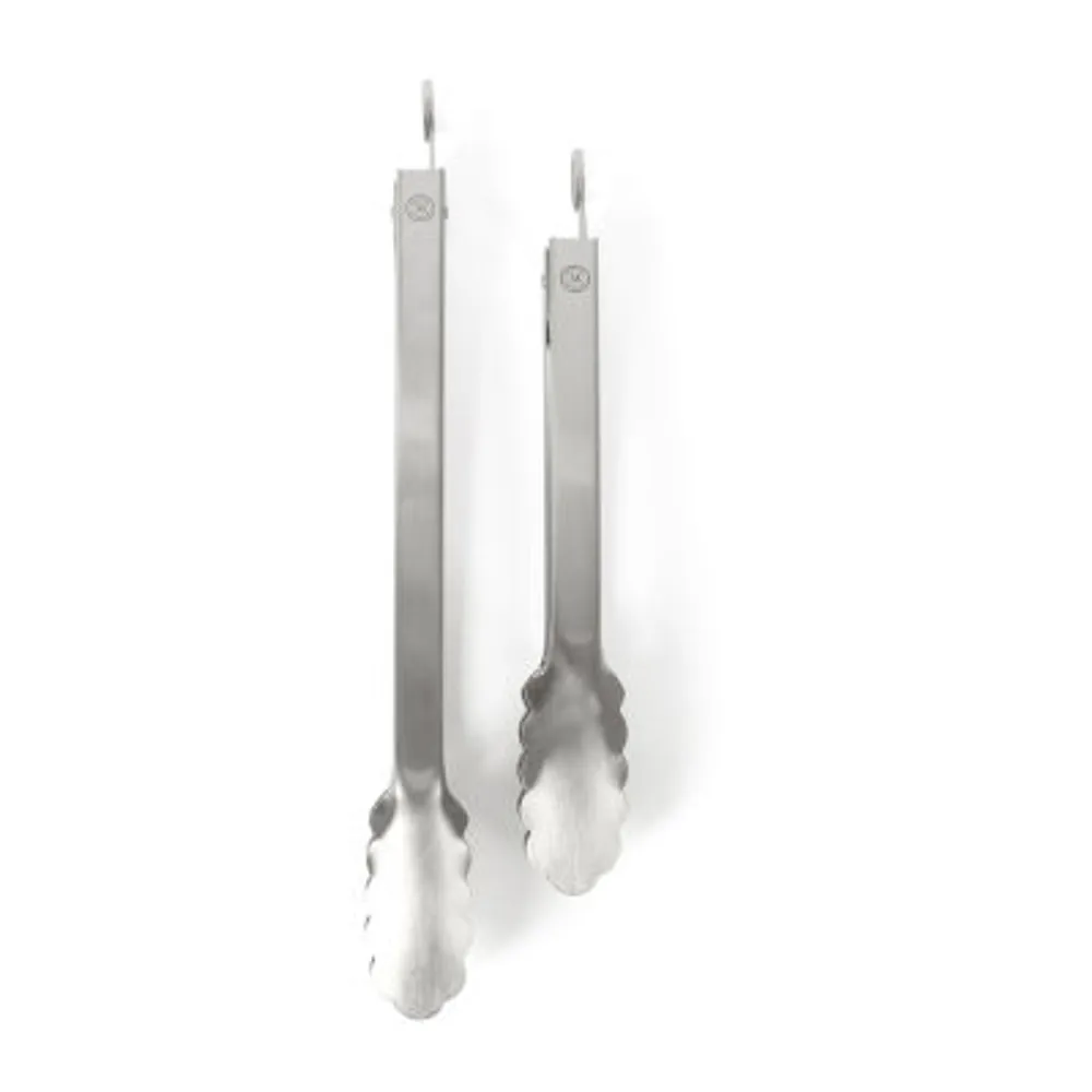 Martha Stewart Stainless Steel 2-pc. Tongs Set