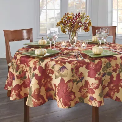 Elrene Home Fashions Harvest Fest 70'' Round Tablecloth