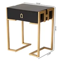 Luna 1-Drawer End Table