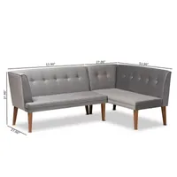 Stewart 2-pc. Bench