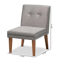 Stewart Armless Side Chair