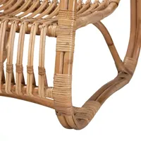 Curved Slope-Arm Chair