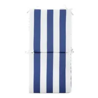 Outdoor Oasis Stripe Fade Resistant Patio Chair Cushion