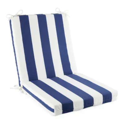 Outdoor Oasis Stripe Fade Resistant Patio Chair Cushion