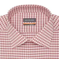 Van Heusen Slim Stain Shield Mens Fit Stretch Fabric Wrinkle Free Long Sleeve Dress Shirt