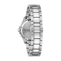 Bulova Performance Womens Silver Tone Stainless Steel Bracelet Watch 96p248