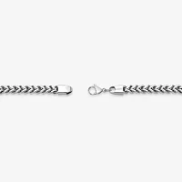 Mens Stainless Steel IP Foxtail Chain