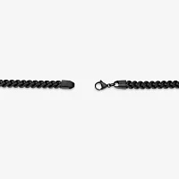 Mens Stainless Steel IP Foxtail Chain