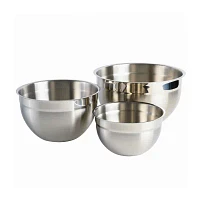 BABISH Stainless Steel 3-pc. Mxing Bowl Set