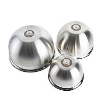 BABISH Stainless Steel 3-pc. Mxing Bowl Set