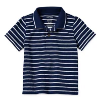 Okie Dokie Toddler & Little Boys Short Sleeve Polo Shirt