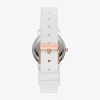 Skechers Womens Crystal Accent White Strap Watch Sr6235