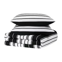 Truly Soft Brentwood Stripe Midweight Comforter Set