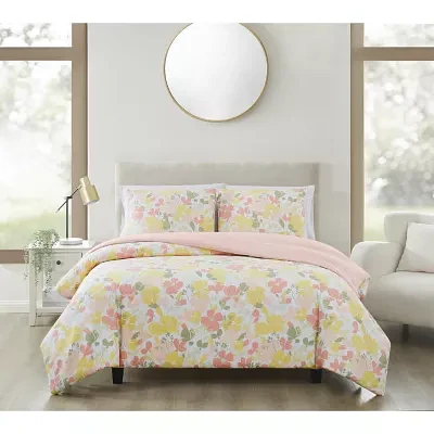 Truly Soft Garden Floral Midweight Comforter Set