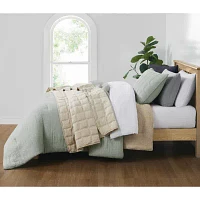 Truly Soft Cozy Gauze Midweight Comforter Set