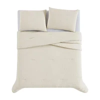 Truly Soft Cozy Gauze Midweight Comforter Set