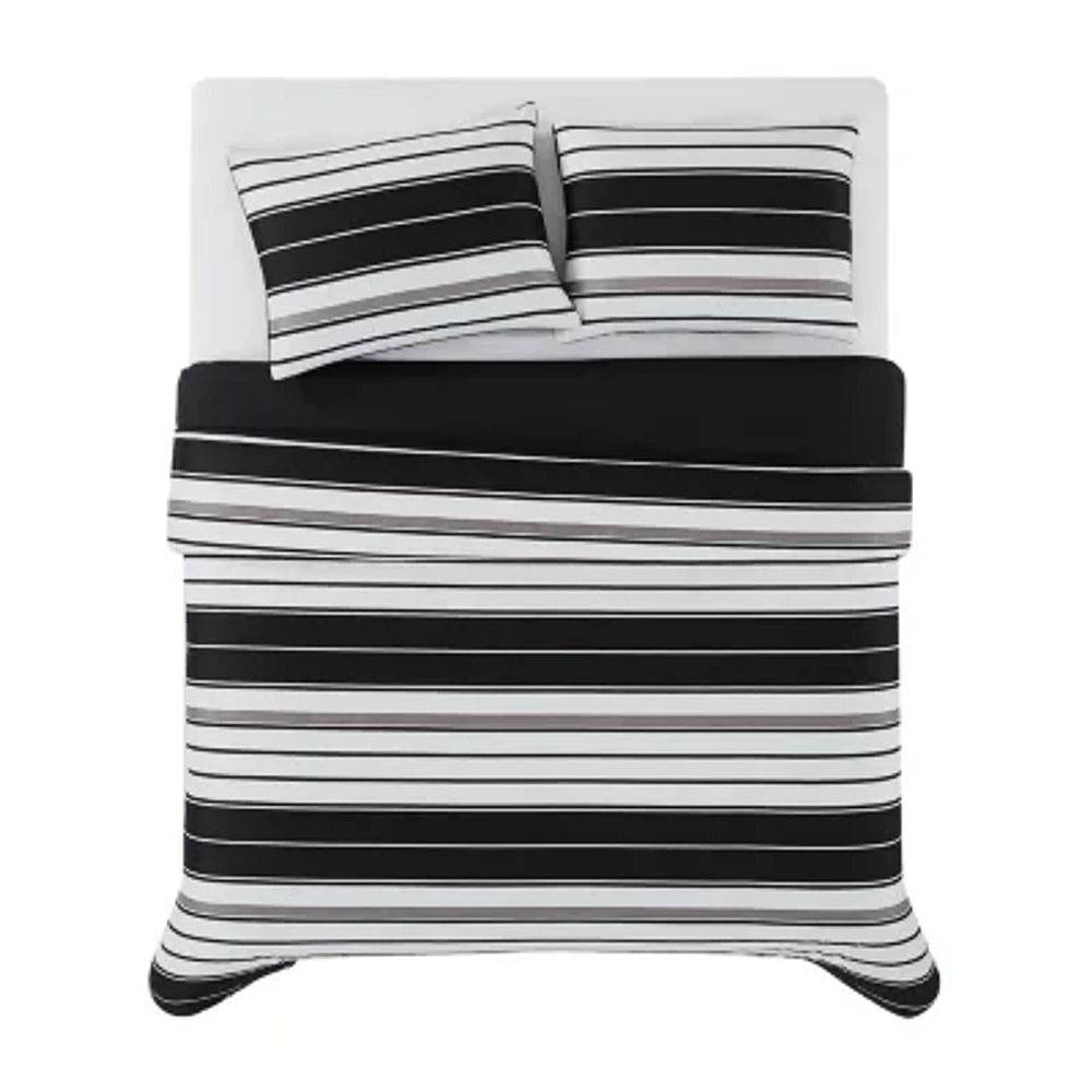 Truly Soft Brentwood Stripe Duvet Cover Set