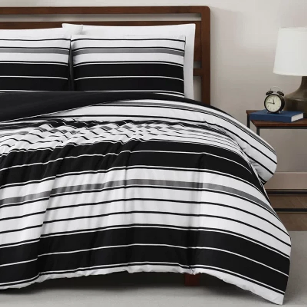 Truly Soft Brentwood Stripe Duvet Cover Set