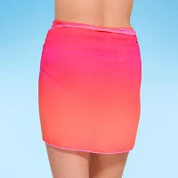 Mynah Womens Ombre Swim Skirt