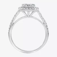 I Said Yes (H-I/I1) Womens 1 1/4 CT. T.W. Lab Grown White Diamond Sterling Silver Wedding Bridal Set