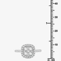 I Said Yes (H-I/I1) Womens 1 1/4 CT. T.W. Lab Grown White Diamond Sterling Silver Wedding Bridal Set