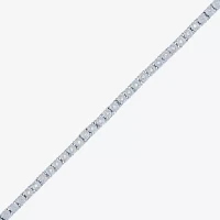 (G-H / I1- I2) 1/10 CT. T.W. Lab Grown White Diamond Sterling Silver 7.25 Inch Tennis Bracelet