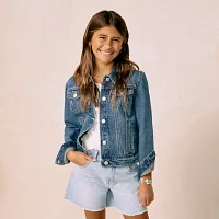 Levi's Big Girls Denim Lightweight Jacket