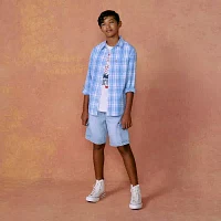 Levi's Big Boys Adjustable Waist Denim Cargo Short