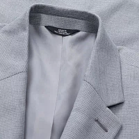 Haggar Mens Big and Tall Geometric Stretch Fabric Classic Fit Sport Coat