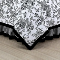 Laurel Manor Toile Garden Cotton Comforter Set