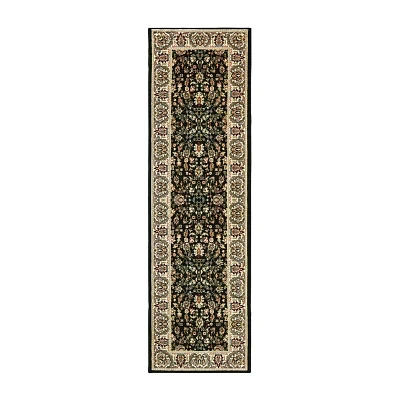 Covington Home Kerman Border Traditional 27" X 90" Indoor Rectangular Runner