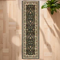 Covington Home Kerman Border Traditional 27" X 90" Indoor Rectangular Runner