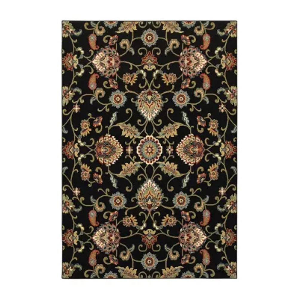 Covington Home Kerman Borderless Traditional Indoor Rectangular Area Rug