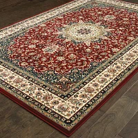 Covington Home Kerman Star Medallion Indoor Rectangular Accent Rug