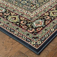 Covington Home Kerman Traditional Bordered 27" X 90" Indoor Rectangular Runner