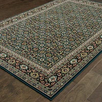 Covington Home Kerman Traditional Bordered Indoor Rectangular Accent Rug