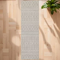 Covington Home Pamplona Tribal Lines 22" X 87" Indoor Outdoor Rectangular Runner