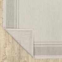 Covington Home Pamplona Casual Border 39" X 60" Indoor Outdoor Rectangular Accent Rug