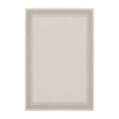 Covington Home Pamplona Casual Border 39" X 60" Indoor Outdoor Rectangular Accent Rug