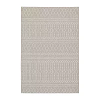 Covington Home Pamplona Tribal Lines 39" X 60" Indoor Outdoor Rectangular Accent Rug