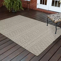 Covington Home Pamplona Tribal Lines 39" X 60" Indoor Outdoor Rectangular Accent Rug